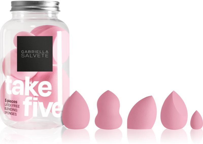 Gabriella Salvete Tools Take Five set d'applicateurs visage teinte Pink 5 pcs