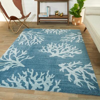 Balta Rugs Caistor Coastal Coral Reef Pattern Tropical Area Rug