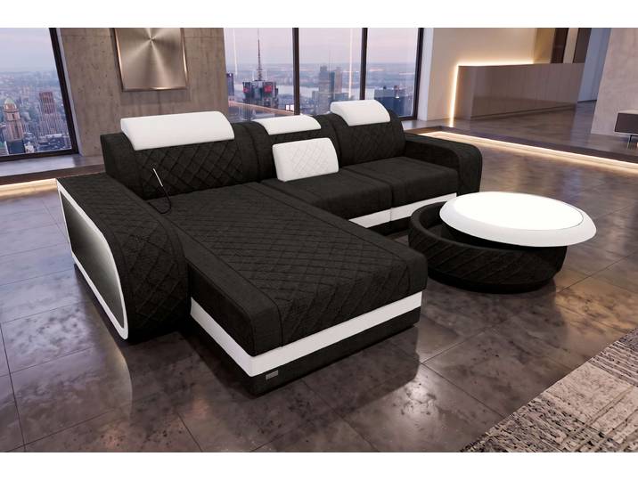 Ecksofa Berlin L Form Stoffsofa