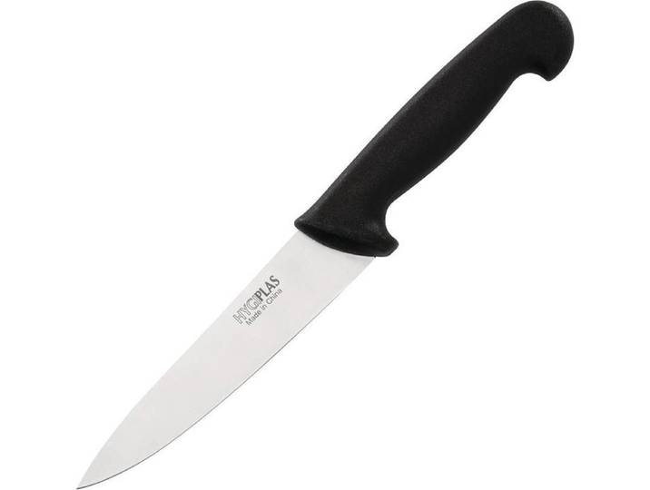 Hygiplas koksmes 16cm zwart