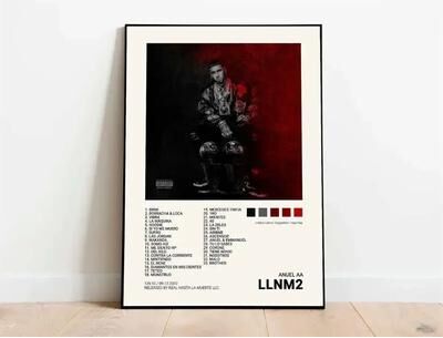 Inspire Essentials Nordic Rap Music Poster Canvas Latin Artist Wall Art Room Decor 1 15.75 X 19.69 In