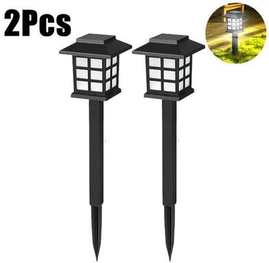 Uplift Picks Solar LED Pathway Lights Brighten Walkways Gardens Patios Driveways Every Night white (2 Pcs)