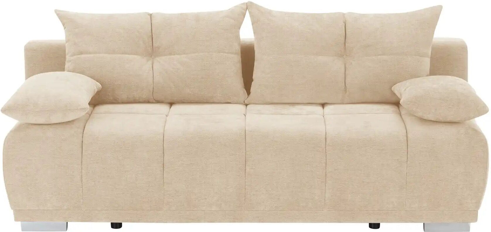 switch Schlafsofa mit Boxspringpolsterung  Gala ¦ beige ¦ Maße (cm): B: 208 H: