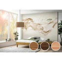 Hasena »Leandro« Massivholzbett 160x200 cm / Wildeiche natur, geölt / 20 cm
