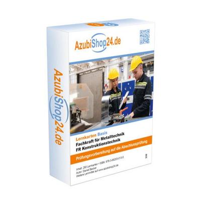 Fachkraft für Metalltechnik FR Konstruktionstechnik Lernkarten, Nonbook von Daniel Becker, Princoso, 978-3-692-03013-5