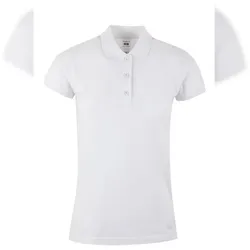 Polohemd mit kurzen Ärmeln weiß ♀ 2XL