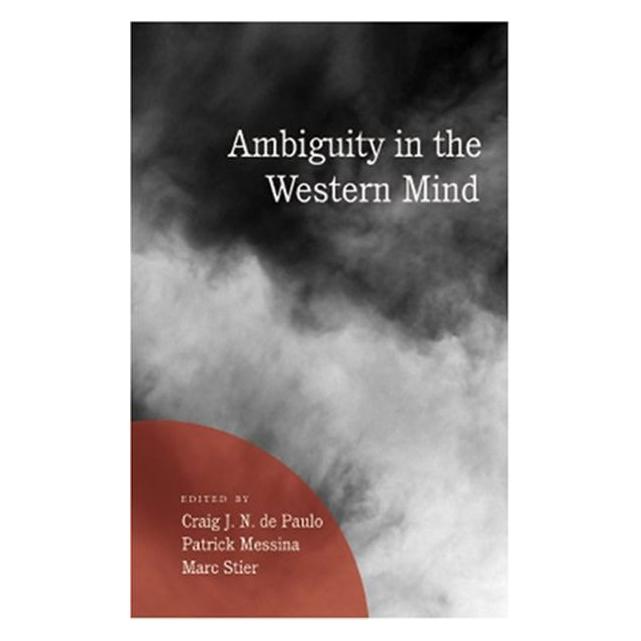 Peter Lang Ambiguity in the Western Mind (Englisch, Softcover, Craig J.N. de Paulo, Marc Stier, Patrick Messina) (56031032)
