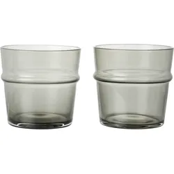 Boya Low Gläser 300 ml, rauchfarben, 2 St.