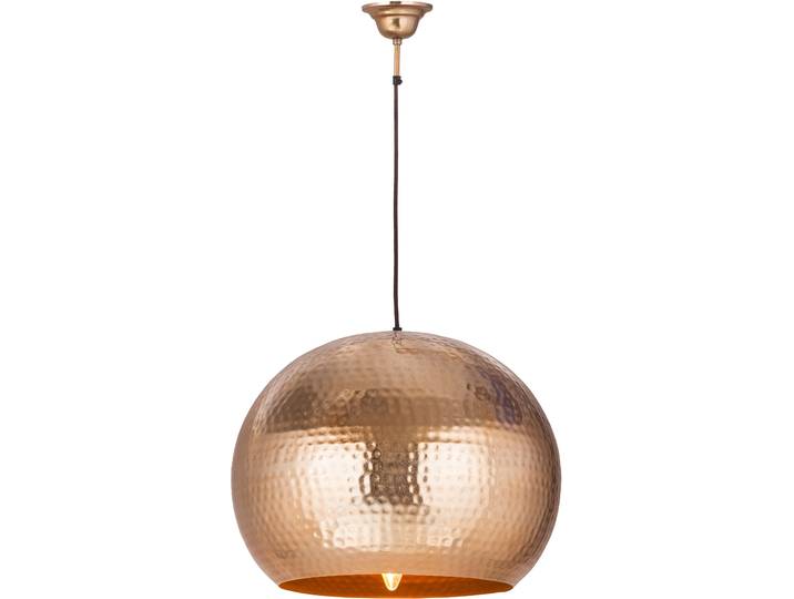 KAYOOM Hängeleuchte Fabricia , gold (goldfarben), 1, Ø 47cm H: 35cm, 1 Stk., Leuchten, Metall-Hängeleuchte im Industrial-Style, handgefertigt in Glockenform, Hängeleuchte