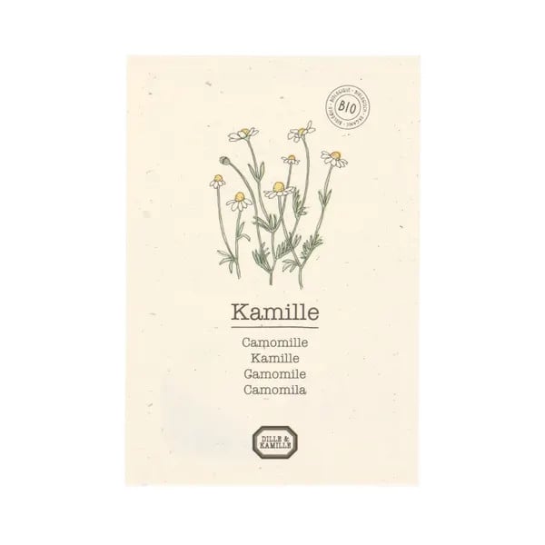 Dille & Kamille Biologische Kamille Kruidenzaden, 0,1 g