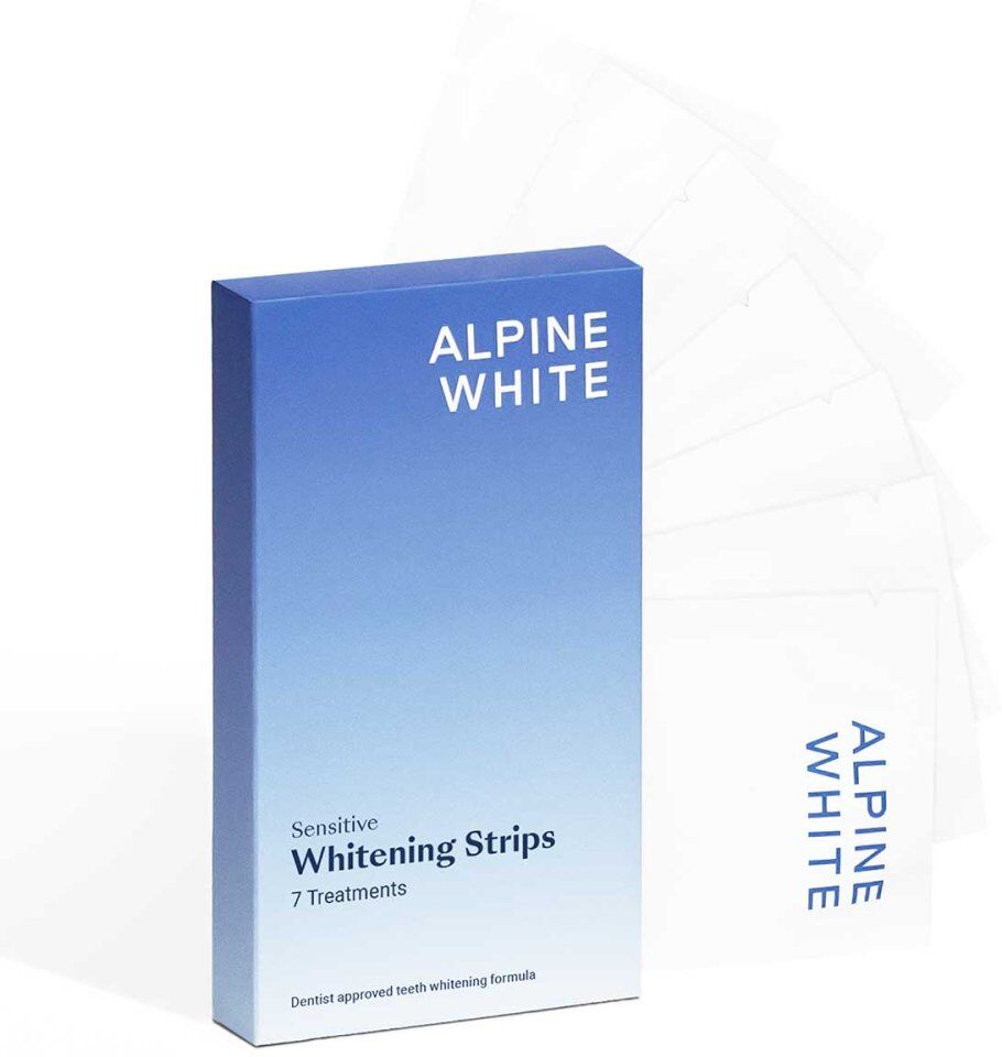 Alpine White Whitening Strips sensitive