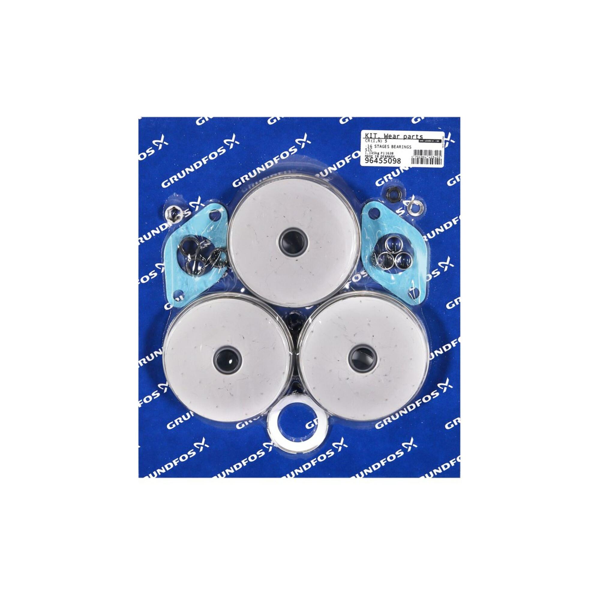 Grundfos Ersatzteil Kit Verschleißteile für CR(I/N)5 -16 Stufen SIC (96455098)