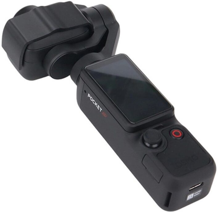 INF Objektivschutzkappe für Pocket 4 Pro (Schwarz) – Leichte ABS-Objektivkappe kompatibel mit DJI Osmo Pocket 4 Pro