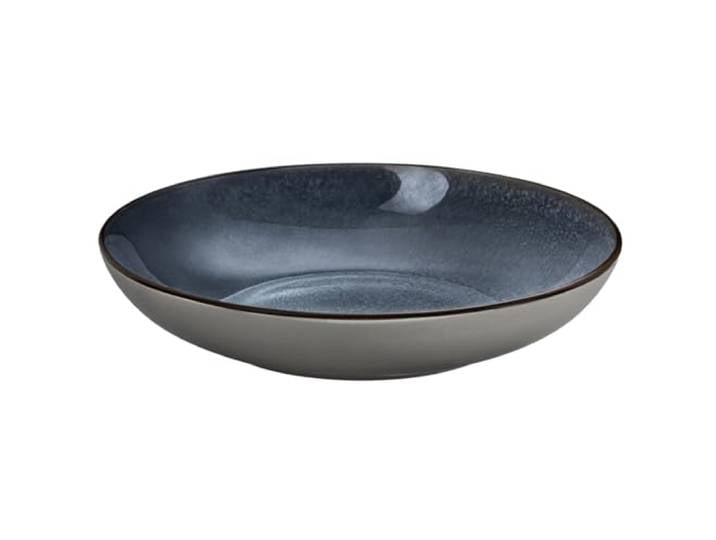 Médard de Noblat Feeling 6 assiettes gourmet 24\,5 cm\, grès\, indigo