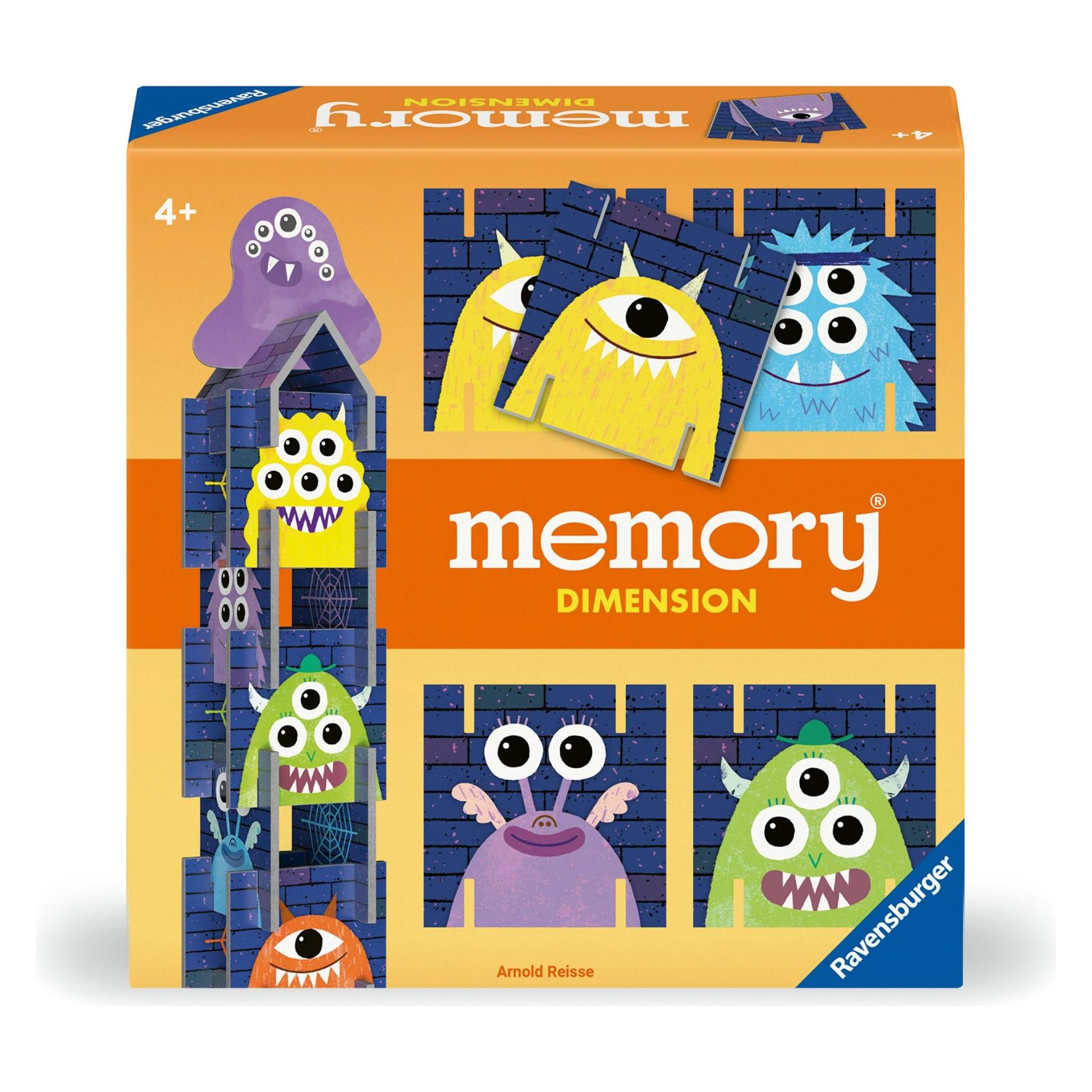 Ravensburger 22467 - memory Dimension. Der Spieleklassiker memory mit attraktivem Mehrwert. Für (Deutsch, Englisch, Französisch, Italienisch, Niederländisch, Portugiesisch, Spanisch, 2 - 4 Spieler) (RAV22467)