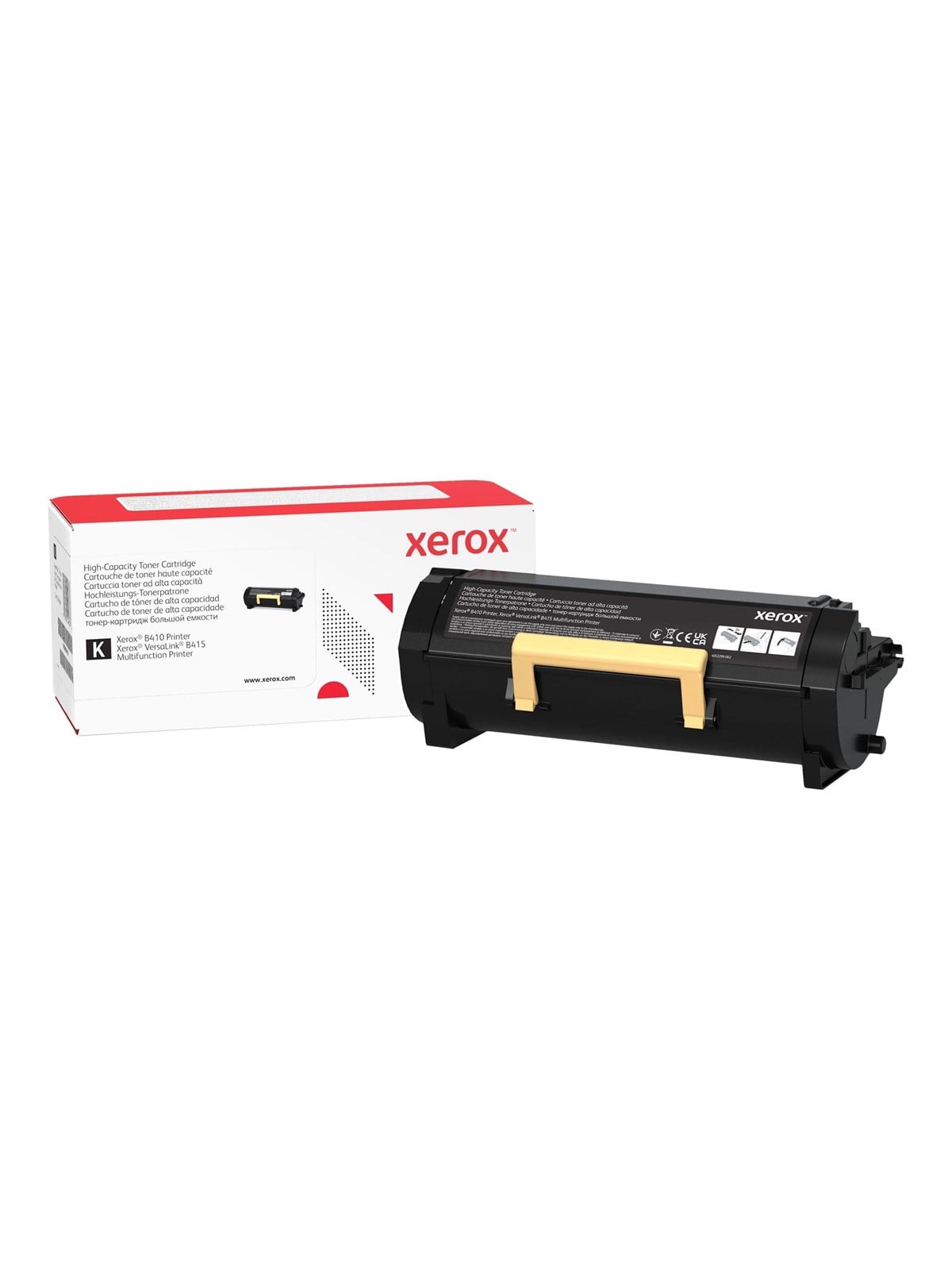 Xerox - high capacity - black - original - toner cartridge - Use and Return