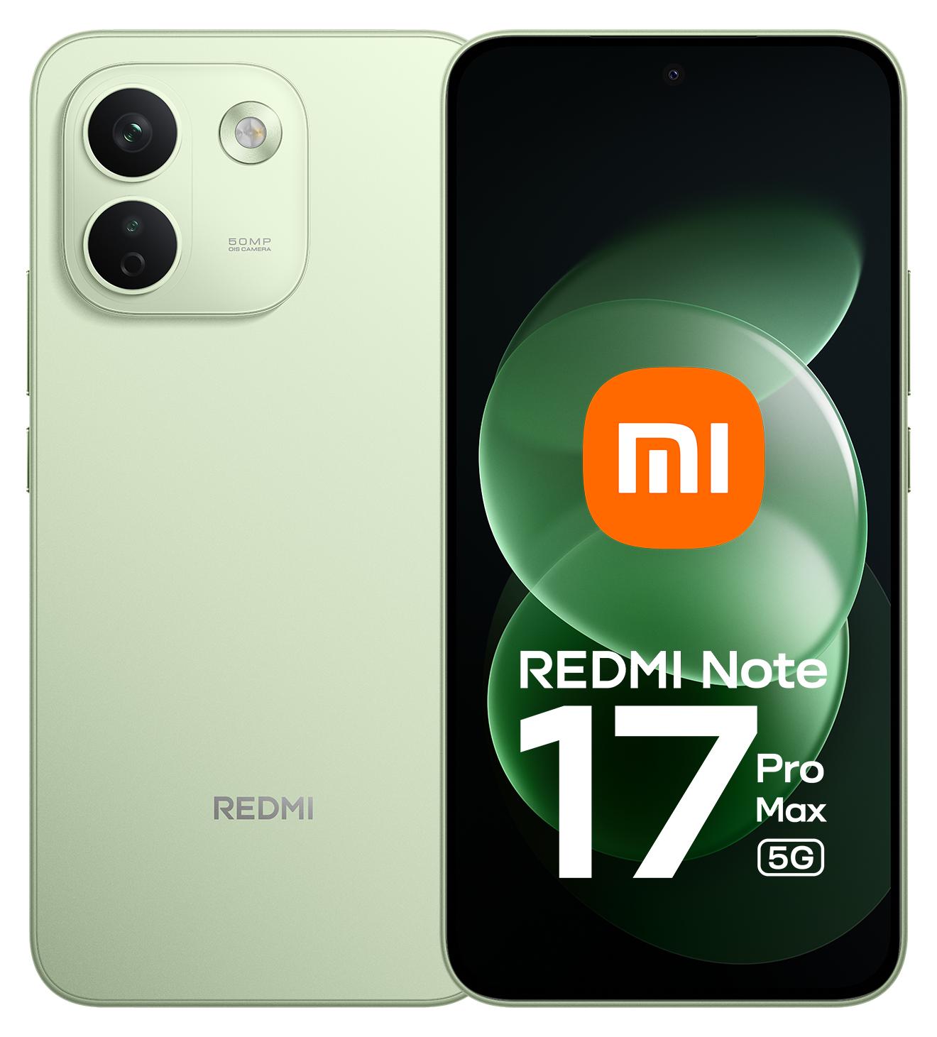 Xiaomi Redmi Note 17 Pro Max - Green - Smartphone - 512 GB