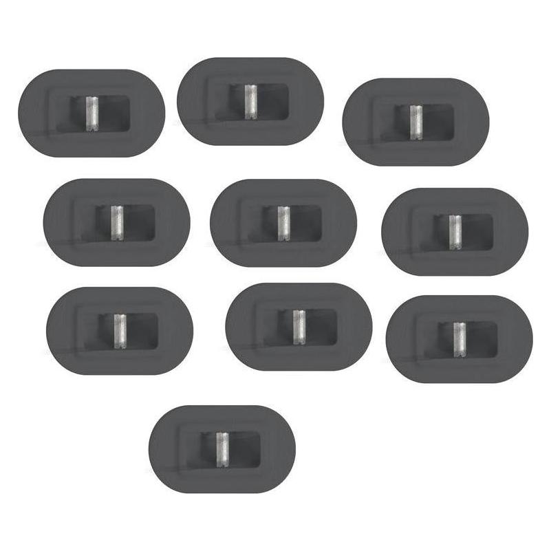 Futures Leash Plug Graphite 10 Stück (57995650)