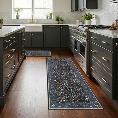 Hunter Washable Printed Chenille Rug