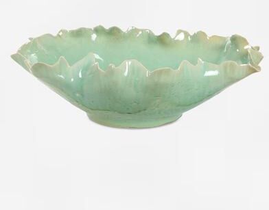 Uttermost Lila Green Glass Bowl