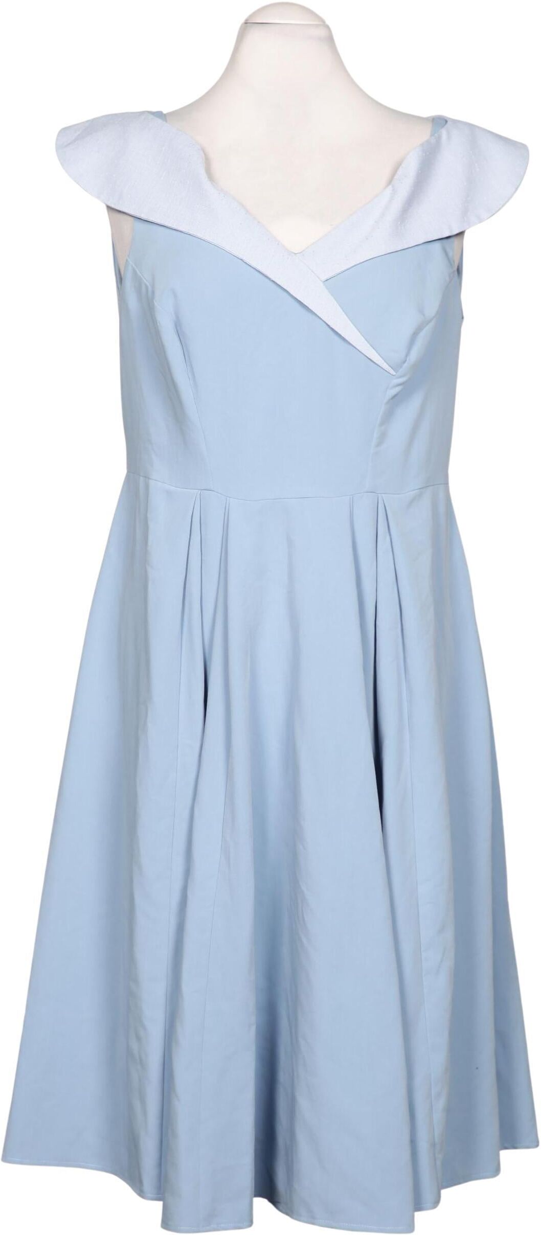 Miss Candyfloss Damen Kleid, Hellblau, Gr. Xxl, Synthetik / Viskose / Elasthan - Second Hand