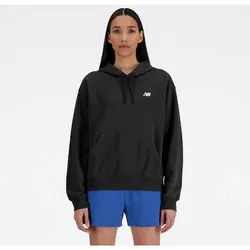 NEW BALANCE Damen Kapuzensweat Sport Essentials Fleece Hoodie, Größe XS in Schwarz 41510