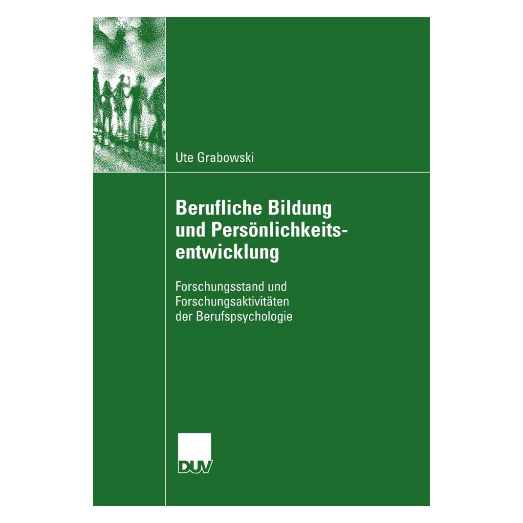Gabler Berufliche Bildung und Persönlichkeitsentwicklung (Deutsch, Softcover, Ute Grabowski) (7455241)