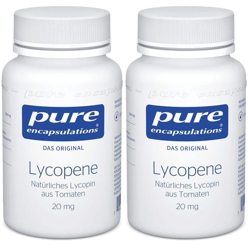 Pure Encapsulations Lycopene 20 mg Kapseln 2x 2x60 St