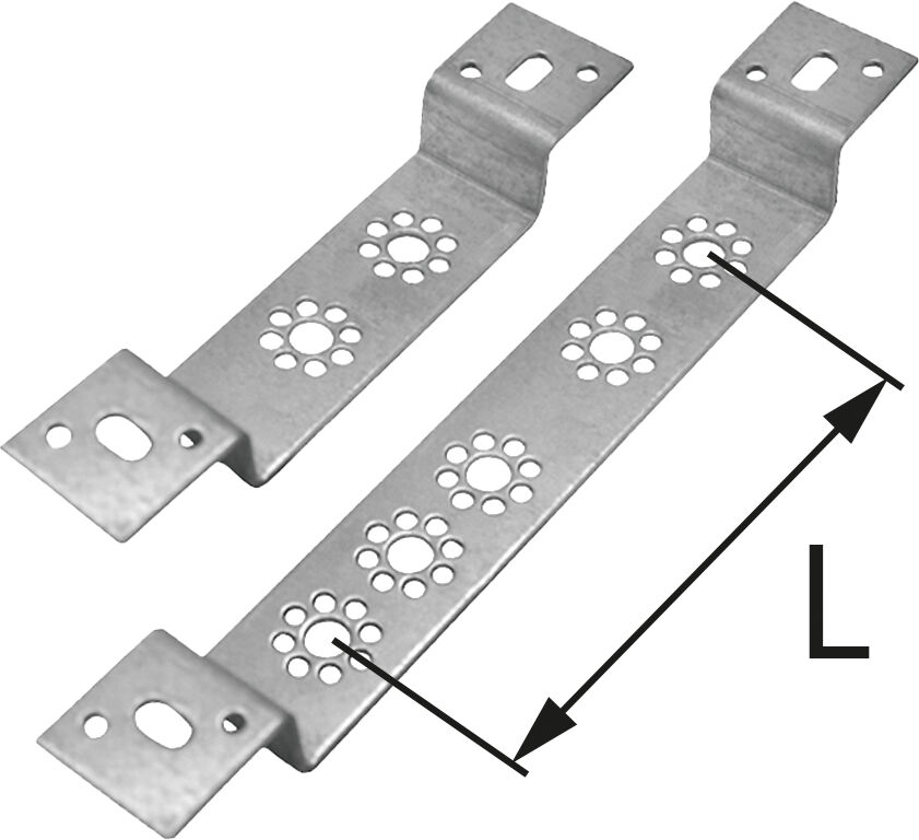 KAN-therm KAN-press 6 en 1 support de montage 1700210019 100 mm, pour Wandscheibe