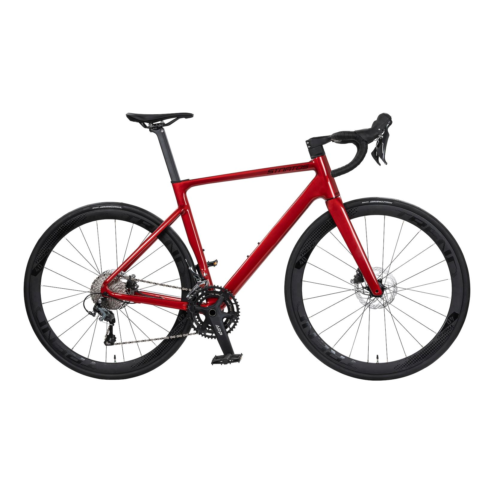 Stratos P1 Rennrad RH 45 cm, Lightning Red Metallic