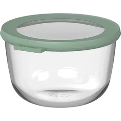 Mepal Cirqula Frischhaltedose aus Borosilikatglas mit luftdichtem Deckel 1000 ml nordic saga