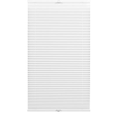 Plissee GARDINIA "Concept Tageslicht, mit Bohren, blickdicht, Farbverlauf", weiß, B:50cm H:130cm, Obermaterial: 100% Polyester, Plissees, in der Breite kürzbar