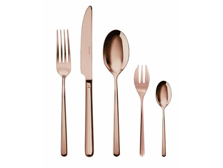 sambonet Besteck-Set Sambonet Linear Besteckset 30-teilig PVD Kupfer