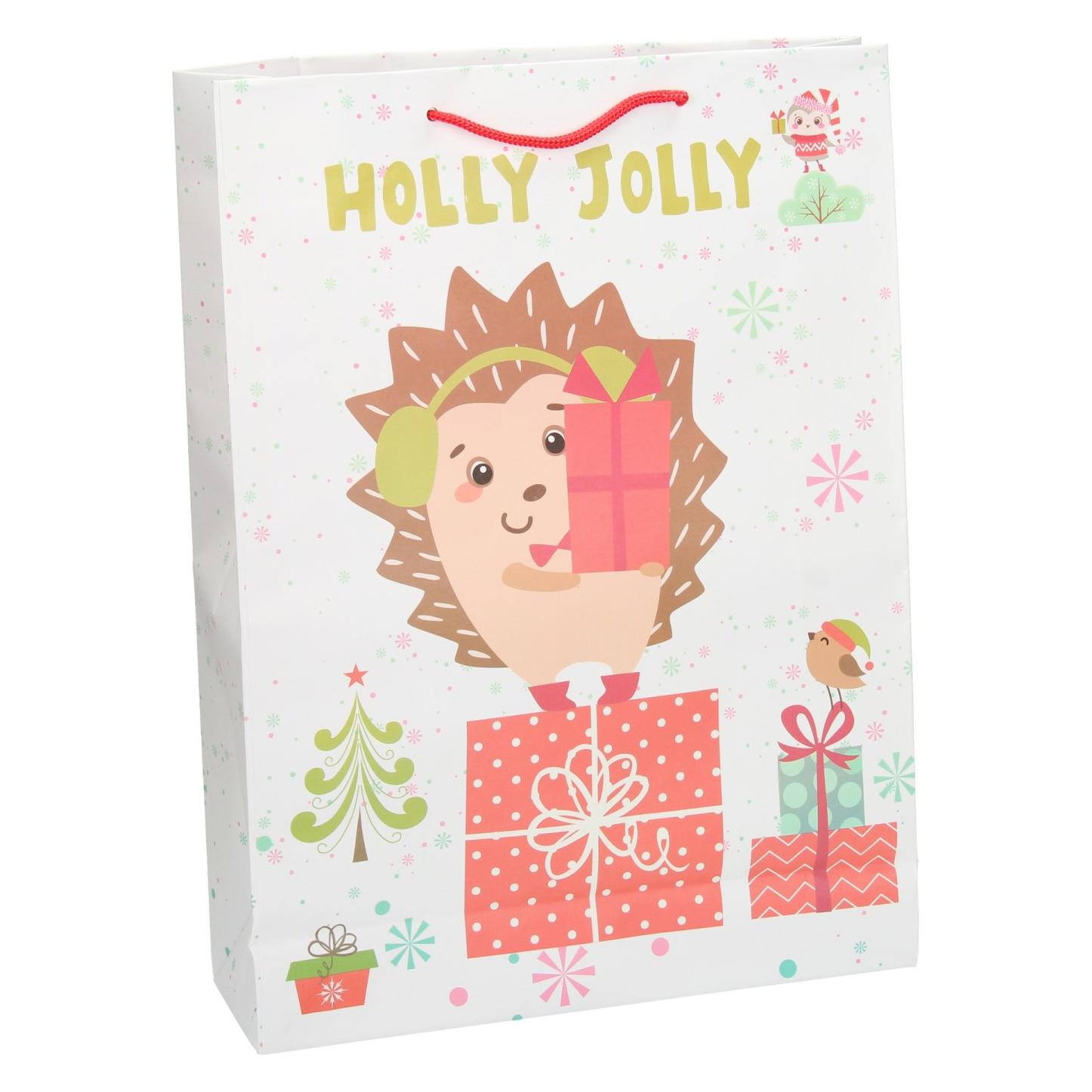 Geschenktüte Weihnachtsigel, 34cm (22988916)