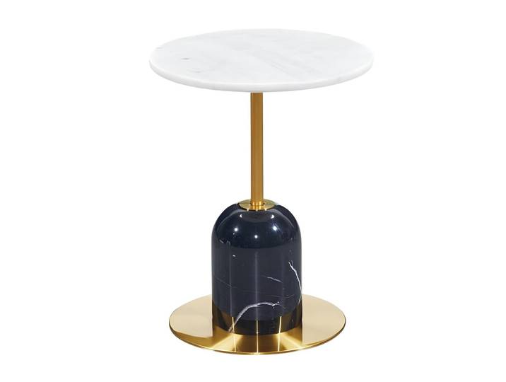 Xlmoebel Beistelltisch Eleganter Marmor Couchtisch im zeitlosen Design für Ihr Wohnzimmer (Beistelltisch, 1-St., Beistelltisch), Hergestellt in Europa