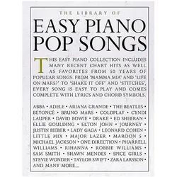 The Library Of Easy Piano Pop Songs (Piano Book), Sachbücher von Hal Leonard Publishing Corporation