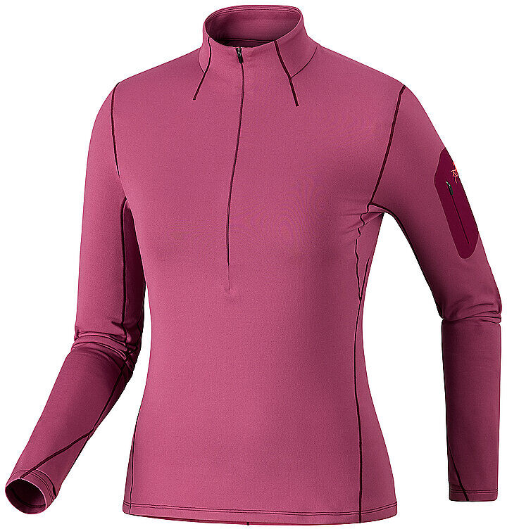 ARCTERYX Damen Touren Zipshirt Rho beere   L W
