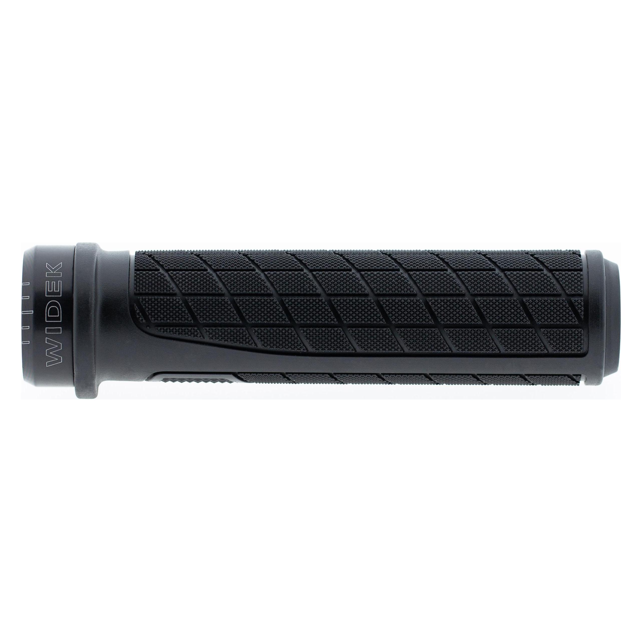 Widek Lenkergriffe The Flow mit Alu Lockring 135mm schwarz auf Karte (005566)