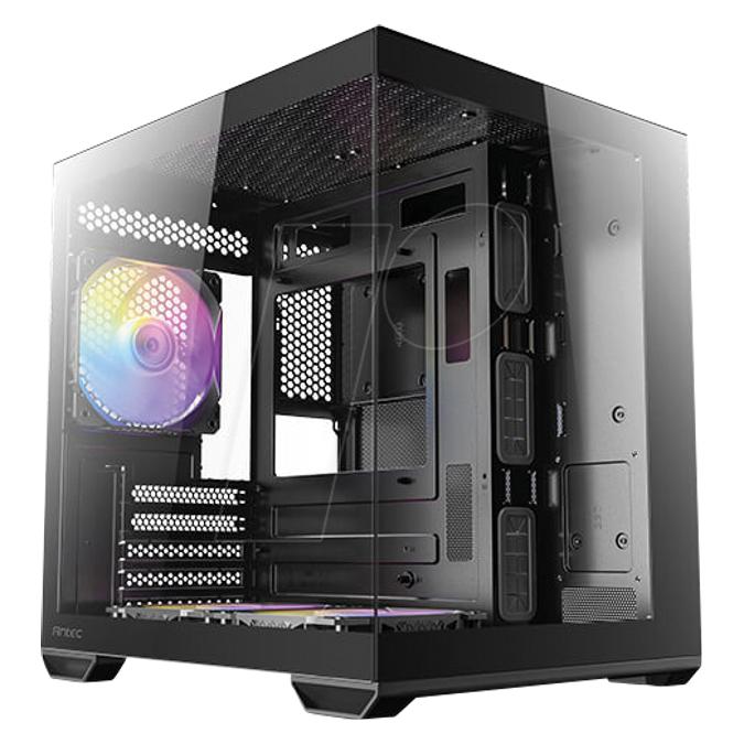 Antec Geh CX60M ARGB B Mini Tower schwarz retail (mATX, Mini-ITX) (0-761345-10217-9)