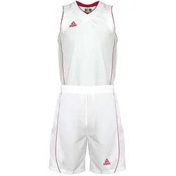 PEAK Team Basketballtrikot-Set Herren 20095 - weiss/burgund XL
