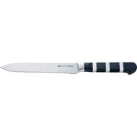 Serie 1905 Allzweckmesser Wellenschliff, 13cm schwarz/silber