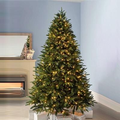 Discount Dollar Deals Gift Christmas, Mixed Christmas Tree, Decoration High End, Encryption Christmas Tree, Holiday Home Decor 1.8m deep Sapphire