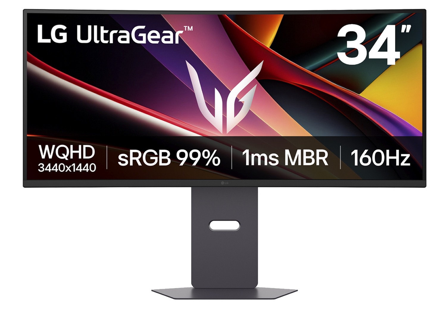 LG Electronics LG UltraGear 34G600A-B 34 Zoll UWQHD Curved VA LED 21:9 160 Hz Gaming Monitor 34G600A-B.AEU
