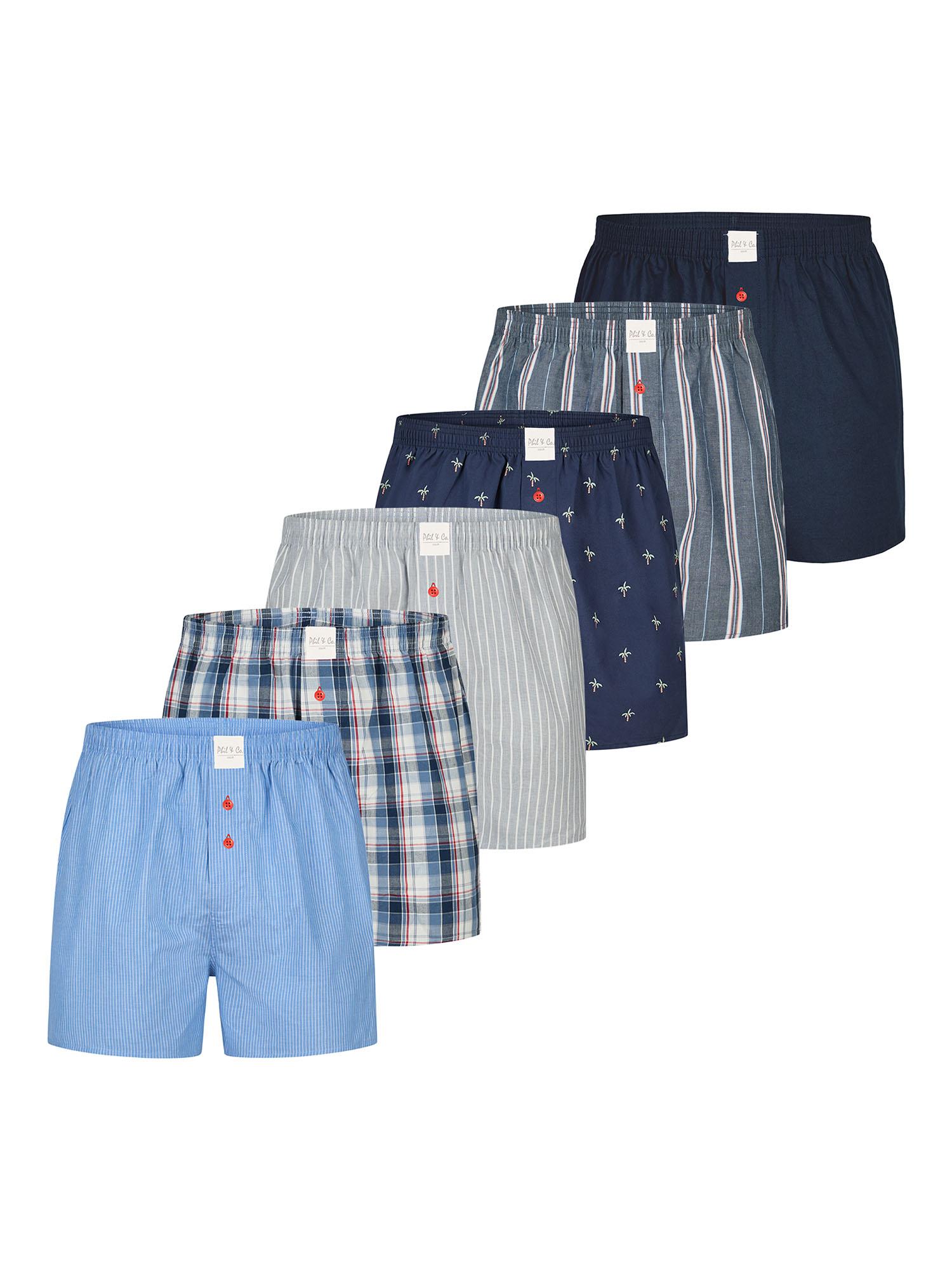 Phil & Co. Berlin Herren Retro Boxer ClassicsRetroshorts, Vintage Boxer, Klassische Boxer