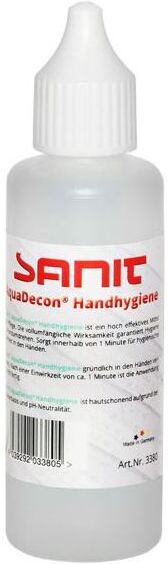 Sanit AquaDecon Handhygiene 3380 Flasche 50ml