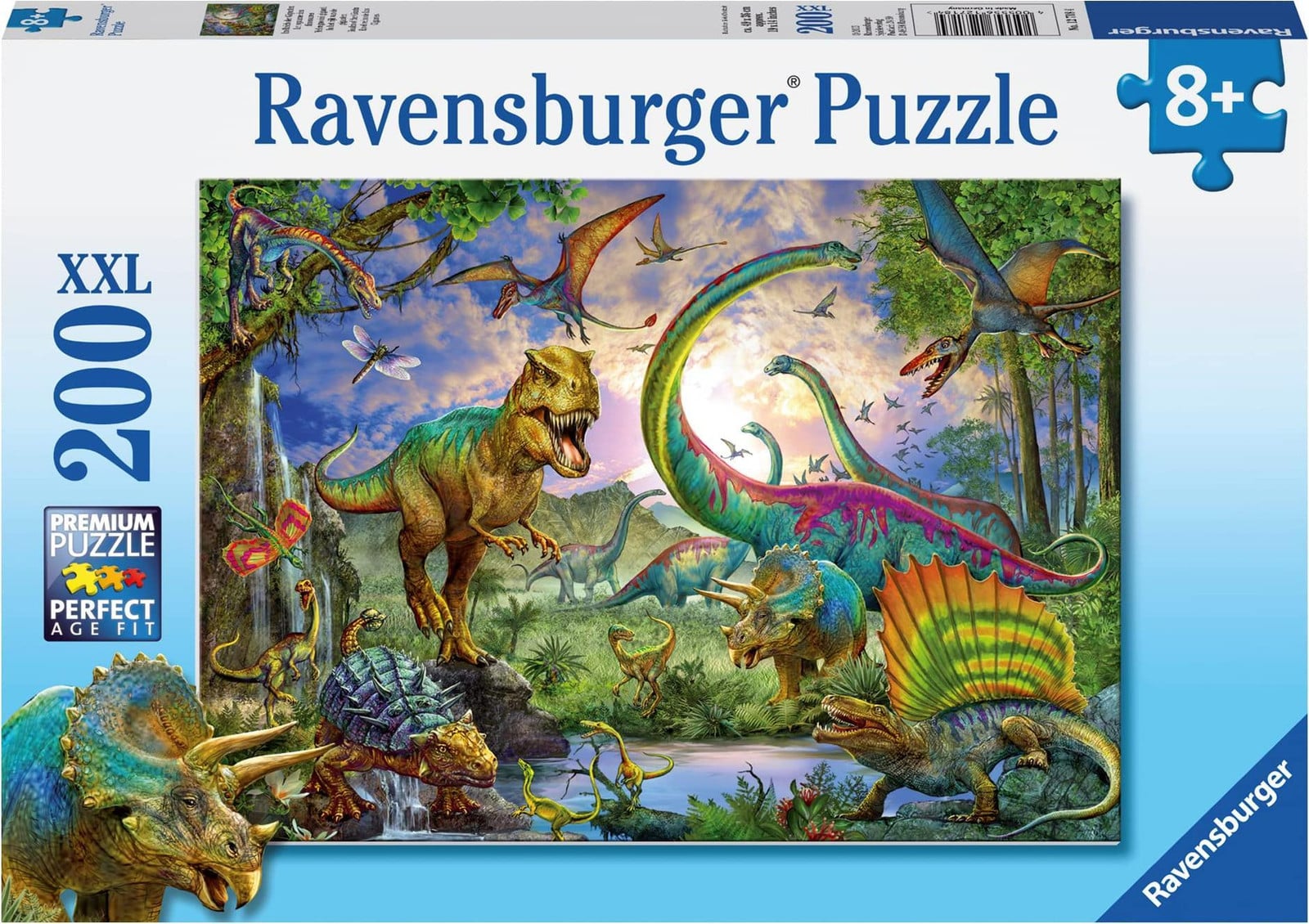 Ravensburger Puzzel In het land van de reuzen met 200 extra grote stukjes
