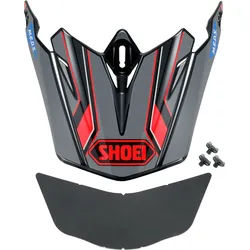 Shoei VFX-WR Allegiant, Helmschirm - Grau/Schwarz/Rot