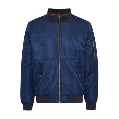 Bomberjacke BLEND "Bomberjacke BHOuterwear", Herren, Gr. XL, blau (marineblaus), Obermaterial: 100% Nylon NY., Jacken Bomberjacke