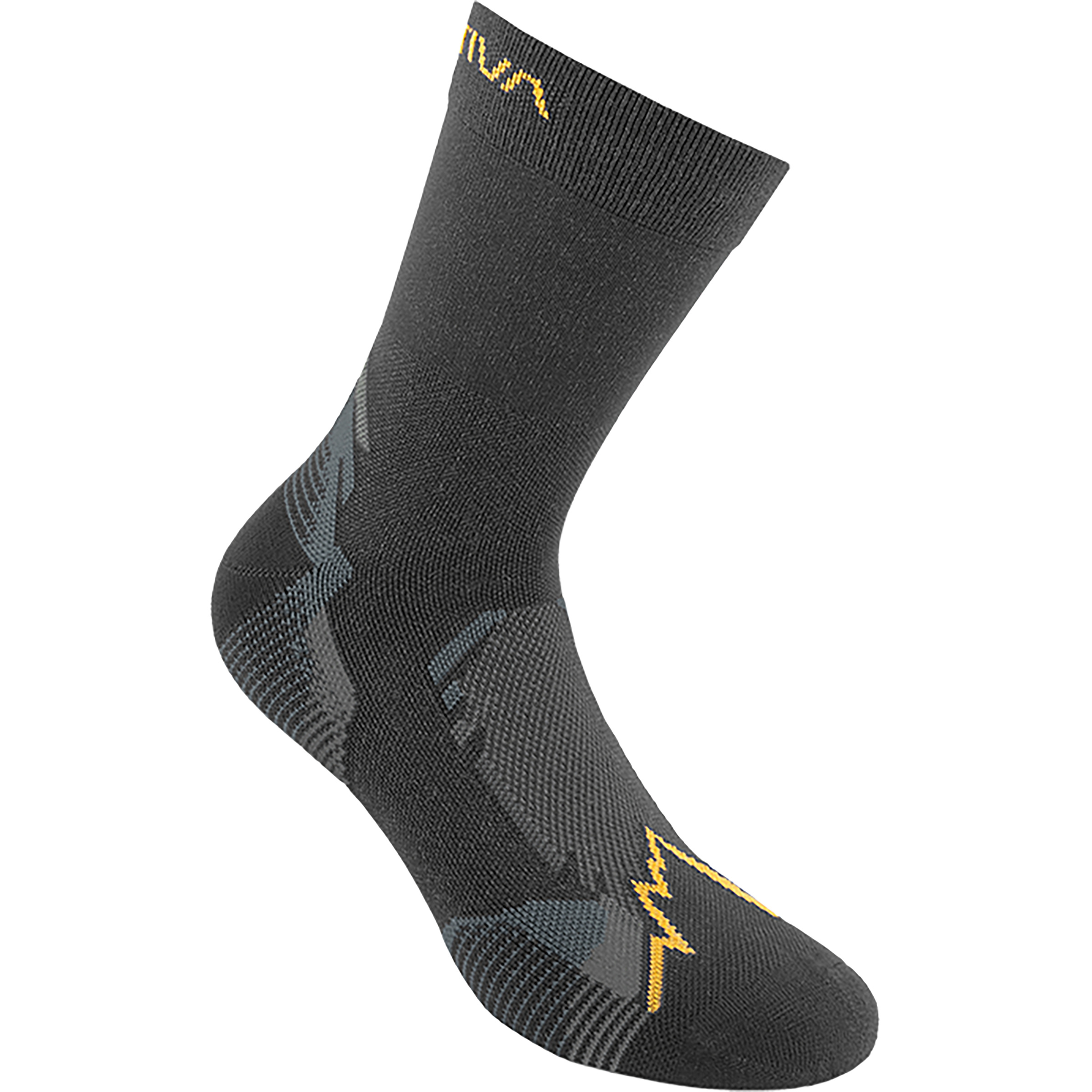 La Sportiva Hike Tech Wandersocken grau Größe 38 Trekking Elastisch