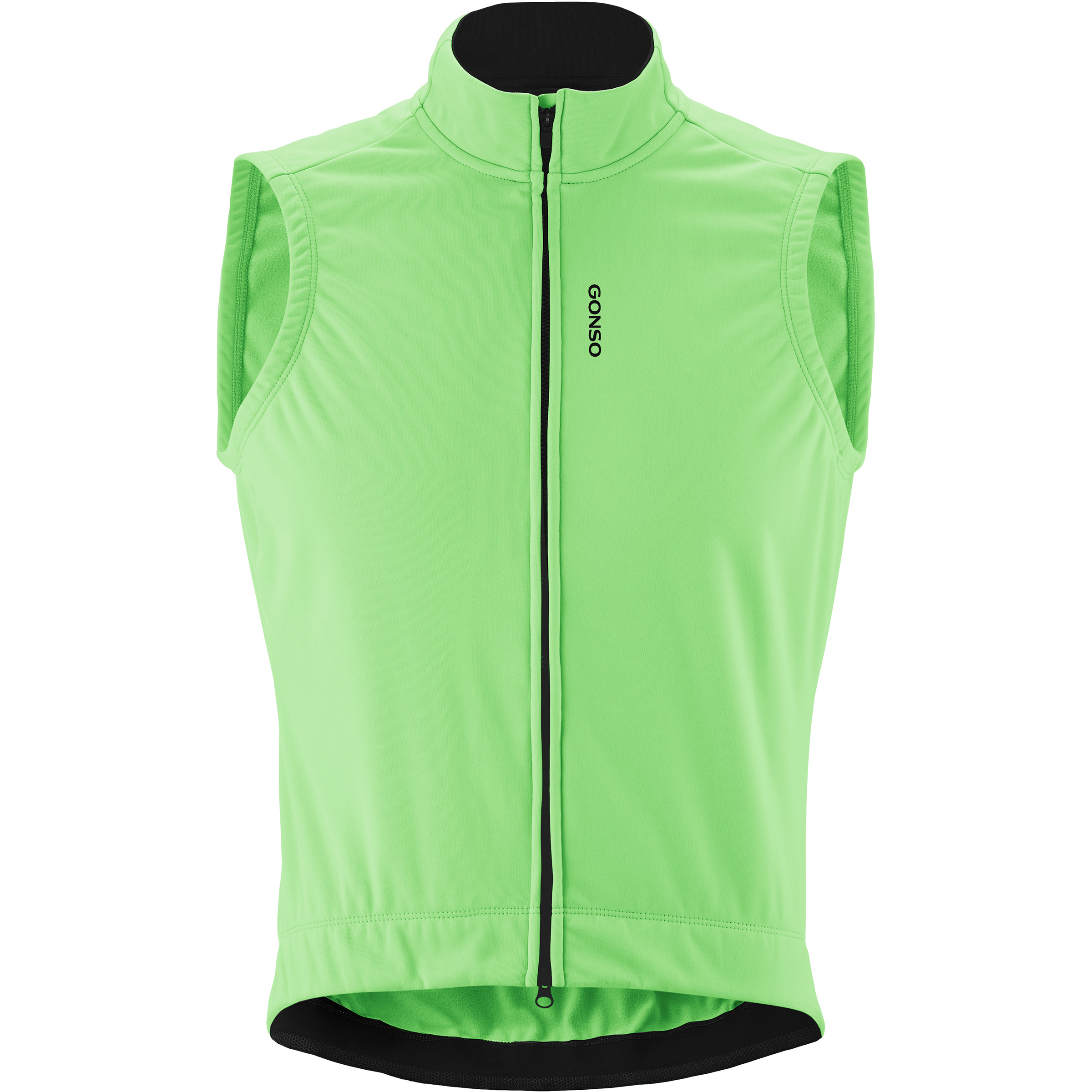 Gonso Road Softshell Weste Softshellwesten gruen Größe XS Rennrad Wasserabweisend Wasserabweisend